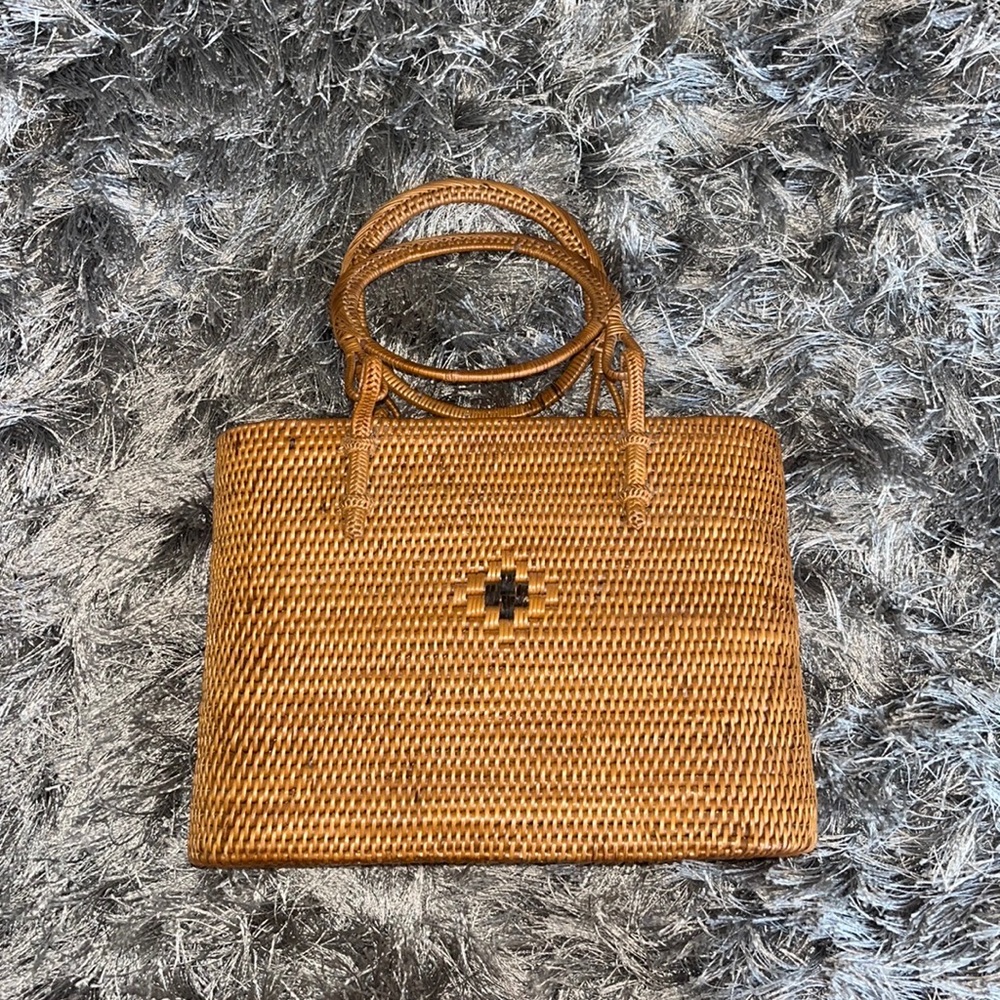 Hawaiian Artisanal Organic Handmade Ratten Bag